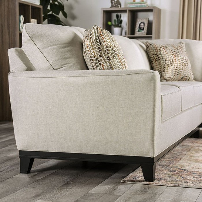 Bridie Ivory Sectional - SM1116-SECT