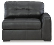 Brindley Pier 4-Piece Sectional with Ottoman in Fog - PKG019366