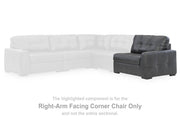 Brindley Pier Fog Right-Arm Facing Corner Chair - 9950365