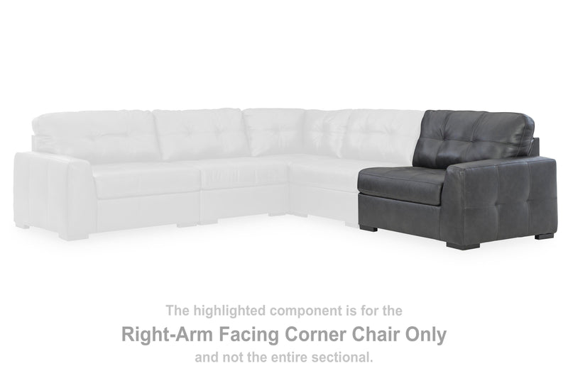Brindley Pier Fog Right-Arm Facing Corner Chair - 9950365
