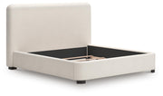 Brintstreet Beige King Upholstered Bed - PCB401-82