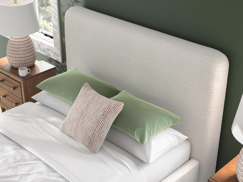 Brintstreet Beige Queen Upholstered Bed - PCB401-81