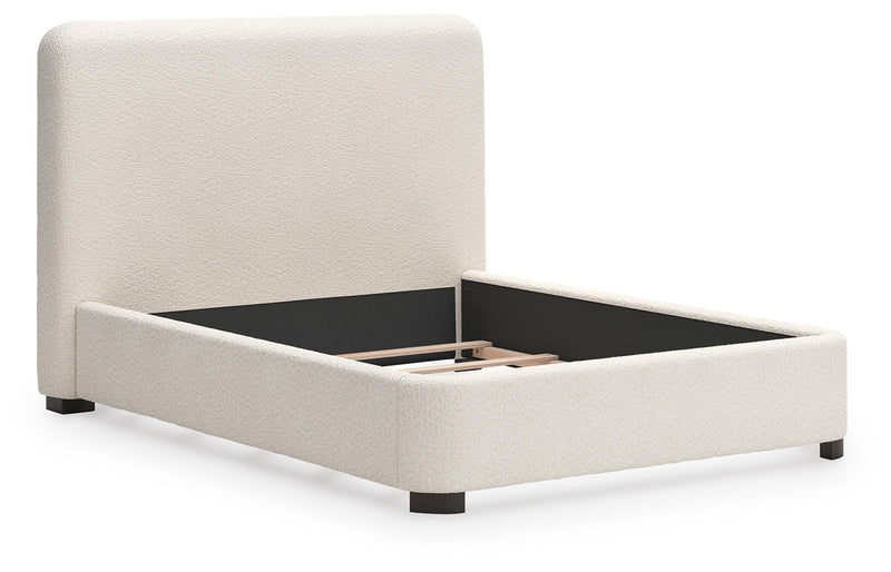 Brintstreet Beige Queen Upholstered Bed - PCB401-81