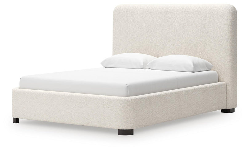 Brintstreet Beige Queen Upholstered Bed - PCB401-81
