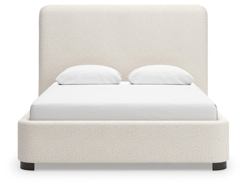 Brintstreet Beige Queen Upholstered Bed - PCB401-81