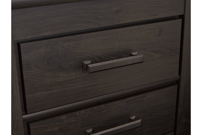 Brinxton Charcoal Chest of Drawers - Gate FurnitureChest