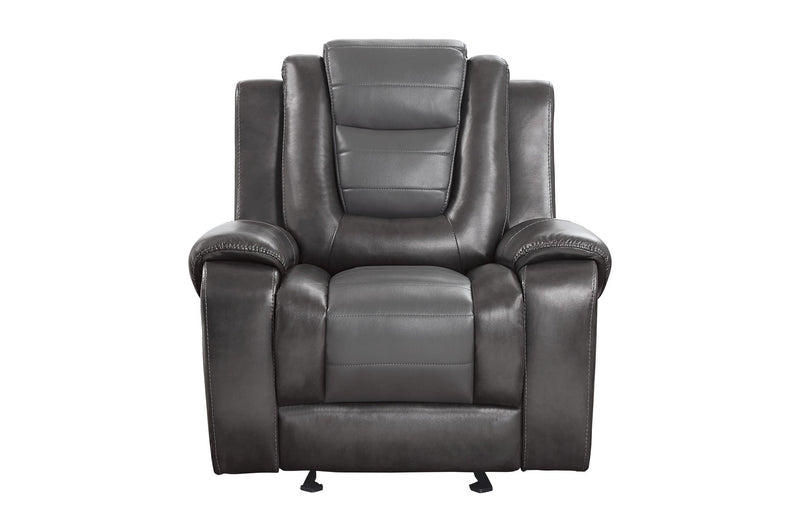 Briscoe Gray Reclining Living Room Set - Gate FurnitureLiving Room Set