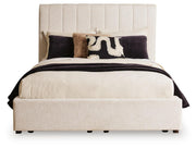 Brizmore Beige Queen Upholstered Storage Bed - PCB2611B4