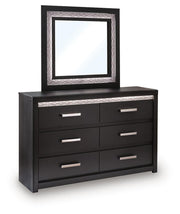 Brizmore Black Dresser and Mirror - PCB2611B1