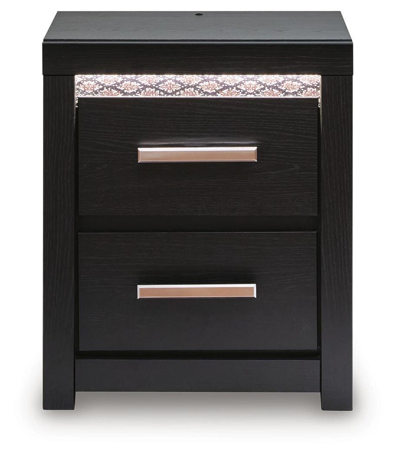 Brizmore Black Nightstand - PCB2611-92