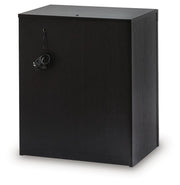 Brizmore Black Nightstand - PCB2611-92