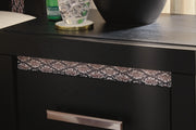 Brizmore Black Nightstand - PCB2611-92