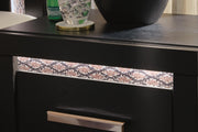 Brizmore Black Nightstand - PCB2611-92