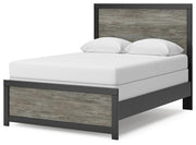 Broachmyn Black/Gray Full Panel Bed - PCB1118B9