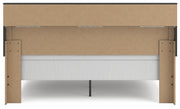 Broachmyn Black/Gray King Bookcase Bed - PCB1118B6