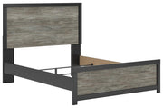 Broachmyn Black/Gray Queen Panel Bed - PCB1118B4
