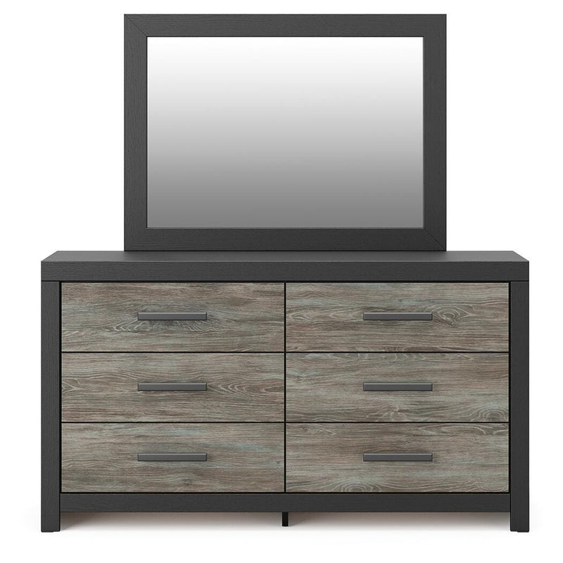 Broachmyn Full Panel Bed, Dresser and Mirror - PCB1118B11