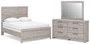 Broachmyn Full Panel Bed, Dresser and Mirror - PCB1120B11