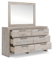 Broachmyn Full Panel Bed, Dresser and Mirror - PCB1120B11