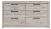 Broachmyn King Panel Bed, Dresser and Nightstand - PCB1120B14