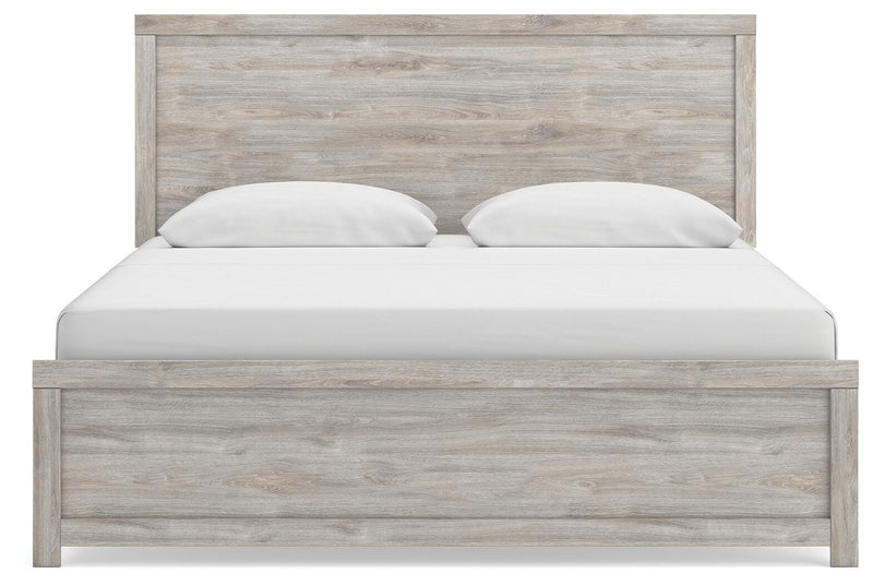 Broachmyn King Panel Bed, Dresser and Nightstand - PCB1120B14
