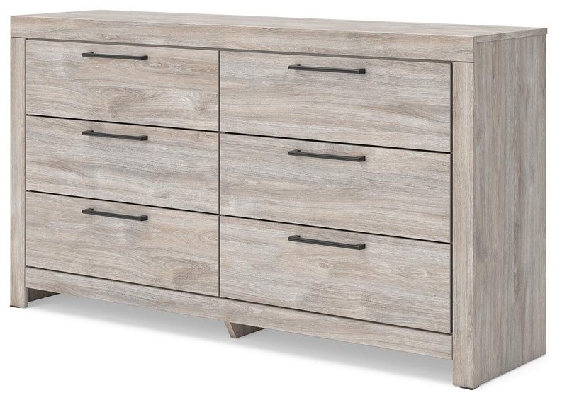 Broachmyn King Panel Bed, Dresser and Nightstand - PCB1120B14