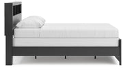 Broachmyn Queen Bookcase Bed, Chest and Nightstand - PCB1118B26