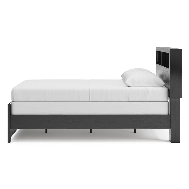 Broachmyn Queen Bookcase Bed, Chest and Nightstand - PCB1118B26