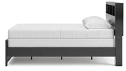 Broachmyn Queen Bookcase Panel Bed, Dresser and Nightstand - PCB1118B20