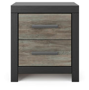 Broachmyn Queen Bookcase Panel Bed, Dresser and Nightstand - PCB1118B20