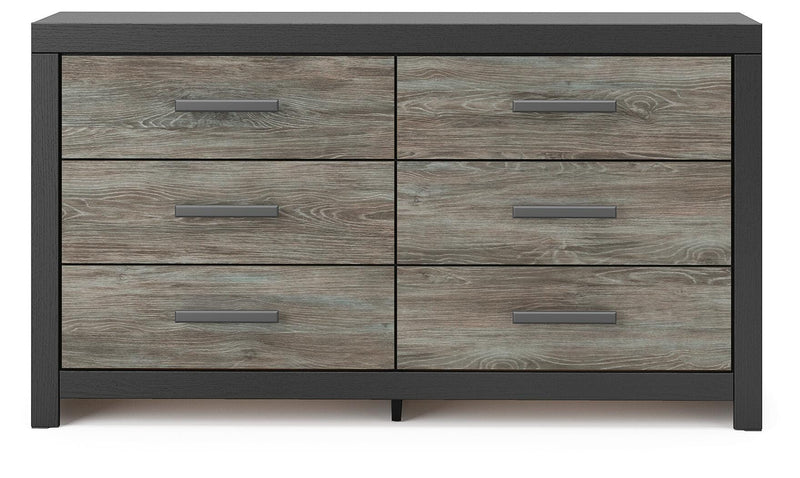 Broachmyn Queen Panel Bed, Dresser and Nightstand - PCB1118B22