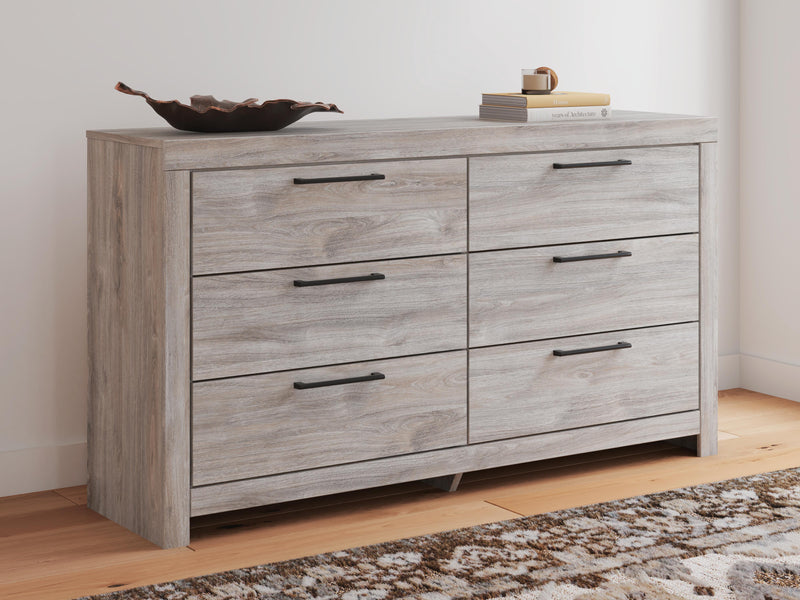 Broachmyn Queen Panel Bed, Dresser and Nightstand - PCB1120B13