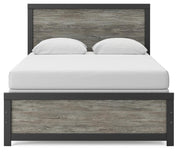 Broachmyn Queen Panel Bed, Dresser, Mirror and Nightstand - PCB1118B27