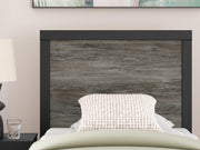 Broachmyn Twin Panel Bed, Dresser and Mirror - PCB1118B10