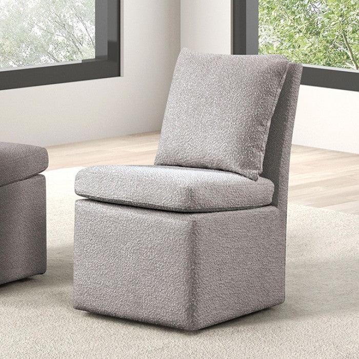 Broager Light Gray Dining Chair - FM3000LG-SC