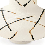 Brockford Cream/Black/Brown Vase - A2000949