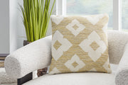 Brockner Next-Gen Nuvella Brown/Yellow Pillow (Set of 4) - A1900009