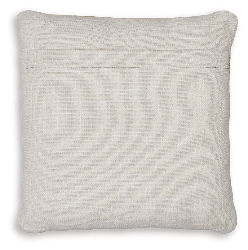 Brockner Next-Gen Nuvella Brown/Yellow Pillow (Set of 4) - A1900009