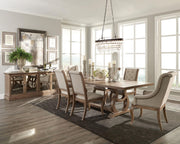 Brockway 104-inch Extension Leaf Dining Table Barley Brown - 110291