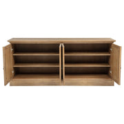 Brockway 4-door Dining Sideboard Buffet Cabinet Barley Brown - 110295