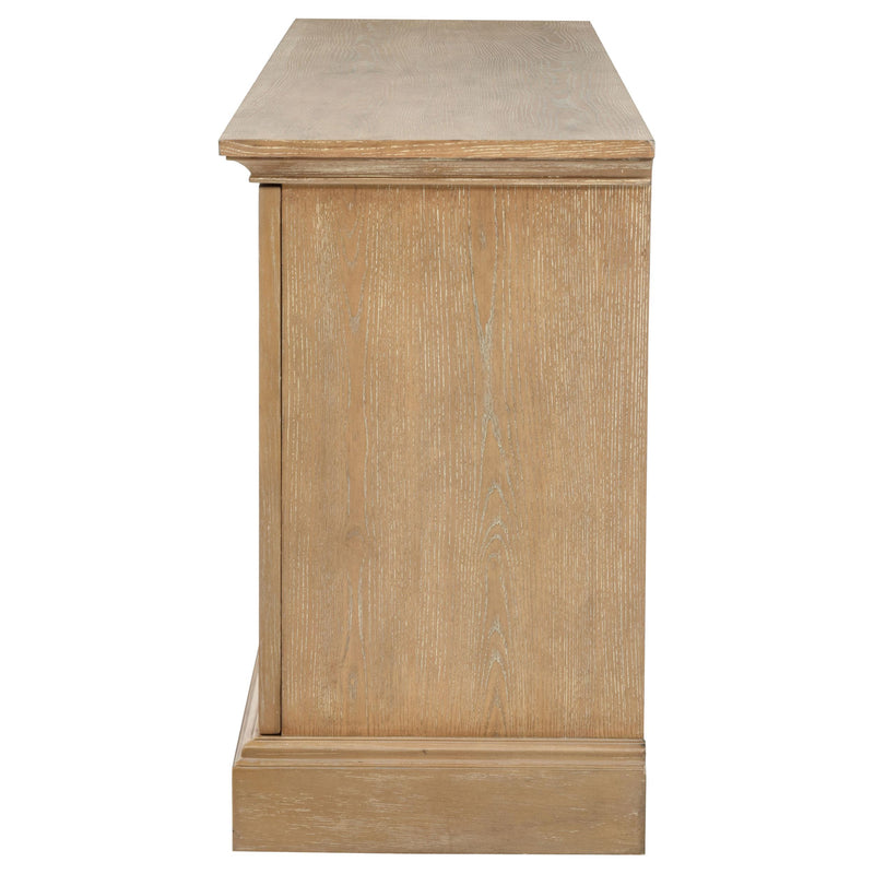 Brockway 4-door Dining Sideboard Buffet Cabinet Barley Brown - 110295