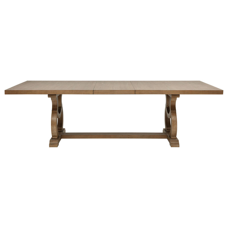 Brockway 5-piece Extension Leaf Dining Set Barley Brown - 110291-S5