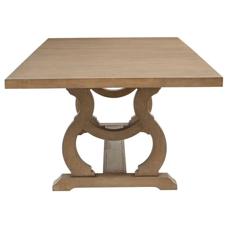 Brockway 5-piece Extension Leaf Dining Set Barley Brown - 110291-S5