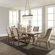 Brockway 7-piece Extension Leaf Dining Set Barley Brown - 110291-S7