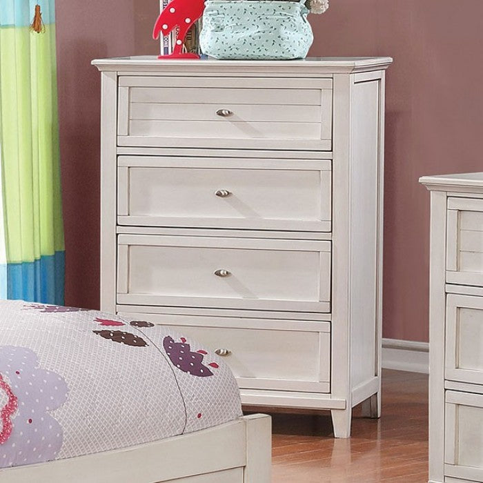 Brogan Antique White Chest - CM7517WH-C