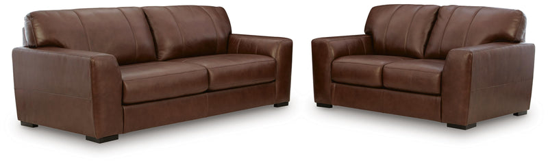 Brogliano Sofa and Loveseat in Canyon - PKG023818