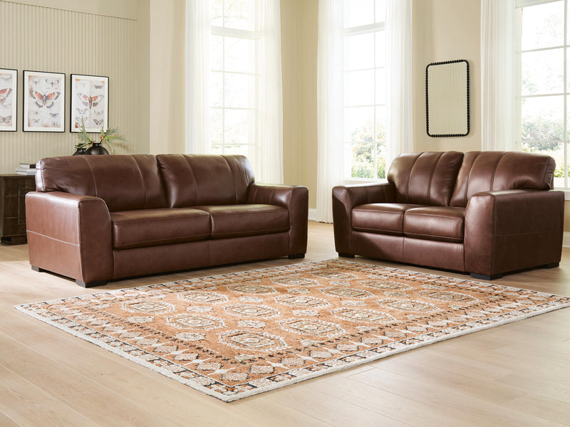Brogliano Sofa and Loveseat in Canyon - PKG023818