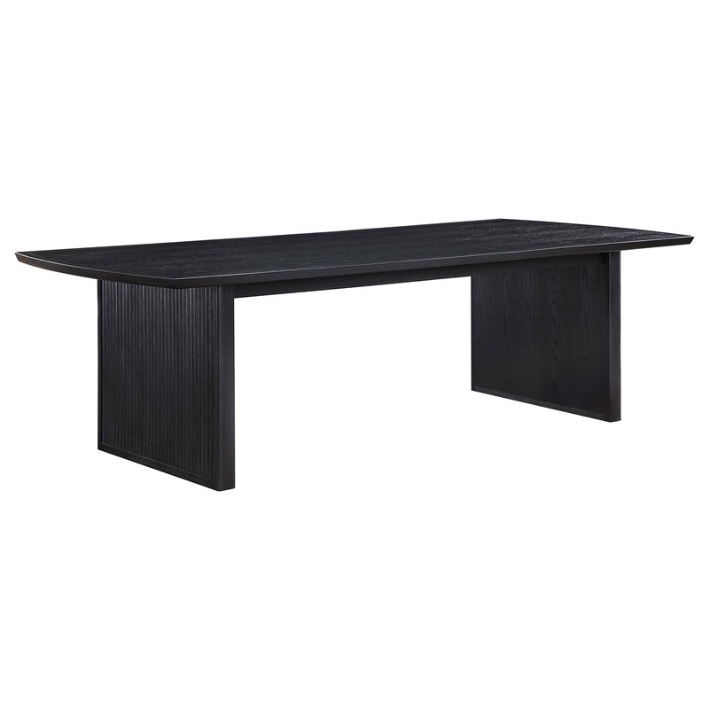 Brookmead 100-inch Extension Leaf Dining Table Black - 108231