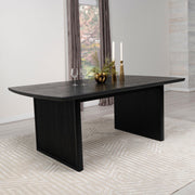Brookmead 100-inch Extension Leaf Dining Table Black - 108231