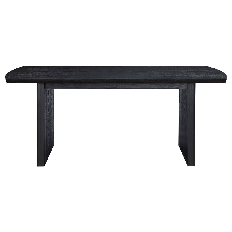 Brookmead 100-inch Extension Leaf Dining Table Black - 108231
